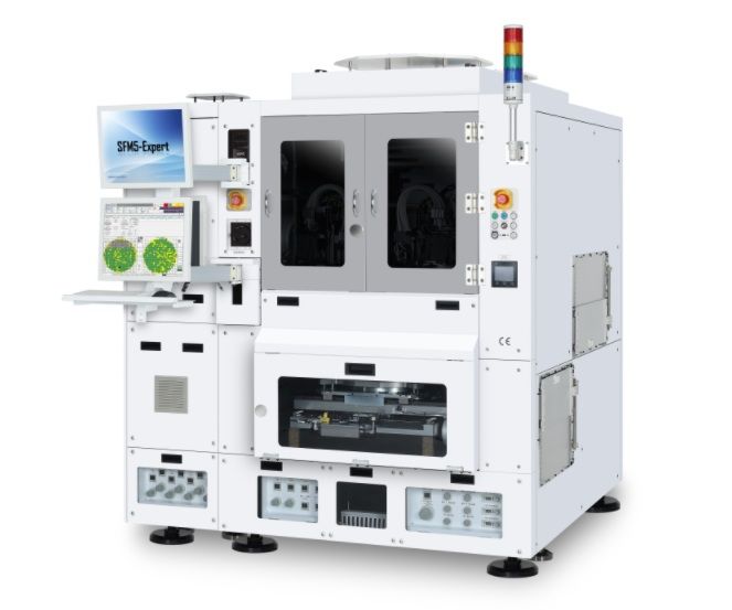 [서울=뉴시스]한화세미텍의 SFM5-Expert 장비. (사진=한화세미텍 제공) 2025.09.12. photo@newsis.com *재판매 및 DB 금지