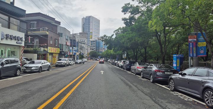 [울산=뉴시스] 울산시 남구가 옥현로(사진)와 어은로 일원의 노상 공영주차장에 무인주차시스템을 도입해 오는 15일부터 본격 운영에 들어간다. (사진=울산 남구 제공) photo@newsis.com *재판매 및 DB 금지