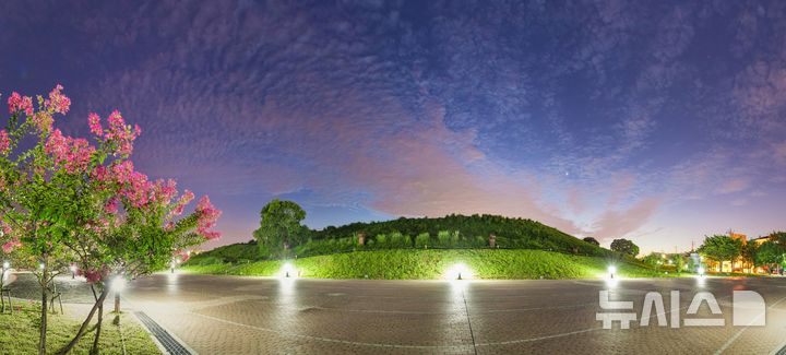 [김해=뉴시스]경남 김해 대성동고분군.(사진=경남도 제공)