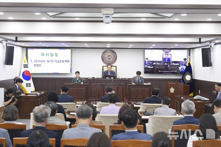 [동두천=뉴시스] 제340회 임시회 폐회. (사진=동두천시의회 제공) 2025.09.12 photo@newsis.com