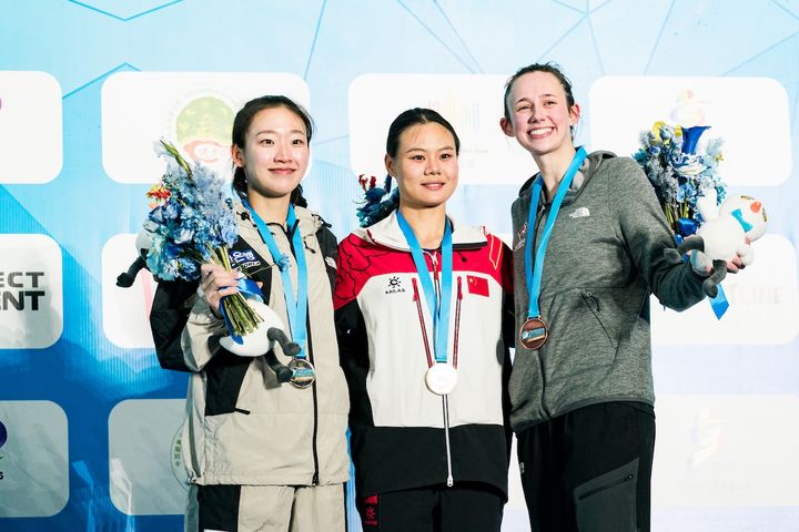 [서울=뉴시스] 스포츠클라이밍 국가대표 정지민. (사진=대한산악연맹 제공) *재판매 및 DB 금지