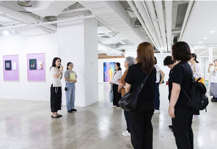 청주 우민아트센터에서 2025 대한민국미술축제 미술여행 프로그램을 진행하고 있다. 예술경영지원센터 제공 *재판매 및 DB 금지
