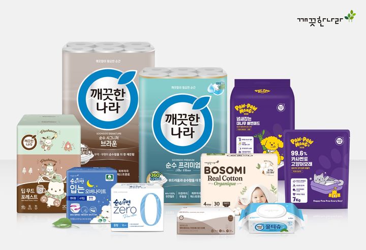 [서울=뉴시스] 깨끗한나라의 한가위 빅세일 프로모션. (사진=깨끗한나라 제공) 2025.09.15. photo@newsis.com *재판매 및 DB 금지