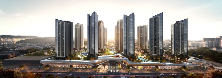 대전 변동 A구역 재개발 정비사업 투시도. (사진=HDC현대산업개발 제공) *재판매 및 DB 금지