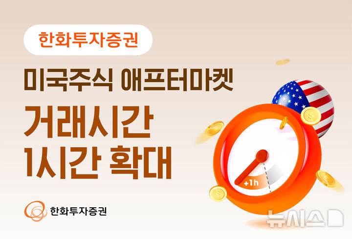 "출근길에 미주거래"…한화투자證, 애프터마켓 거래시간 확대 