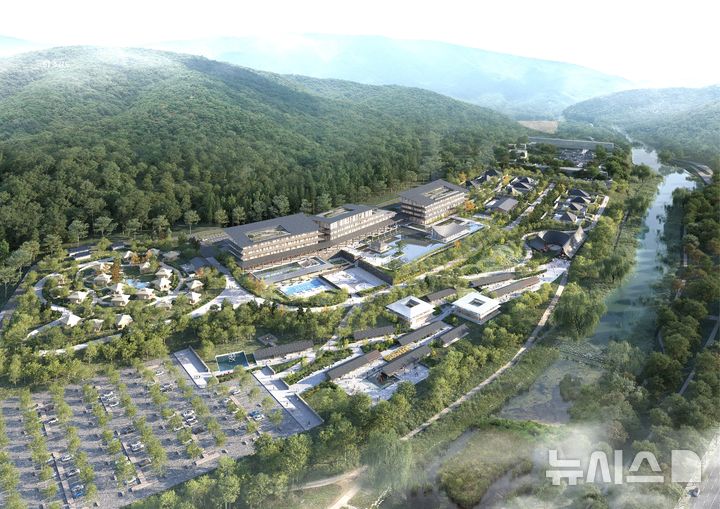 경주 보문단지 신라밀레니엄파크 개발 조감도