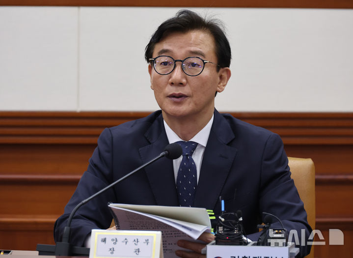 [서울=뉴시스] 김명원 기자 = 전재수 해양수산부 장관. 2025.09.15. kmx1105@newsis.com