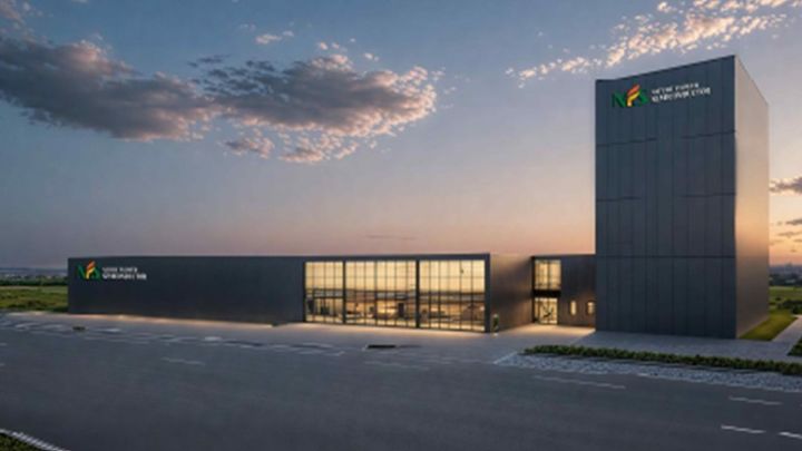 [부산=뉴시스] 네이처플라워세미컨덕터(NFS)의 전력반도체 공장 조감도 (그림=부산시 제공) 2025.09.16. photo@newsis.com *재판매 및 DB 금지
