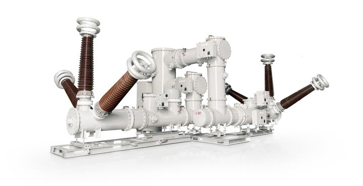 [서울=뉴시스] HD현대일렉트릭이 독자 개발한 SF6-Free 고압차단기(가스절연개폐장치). (사진=HD현대일렉트릭 제공) 2025.9.16. photo@newsis.com *재판매 및 DB 금지