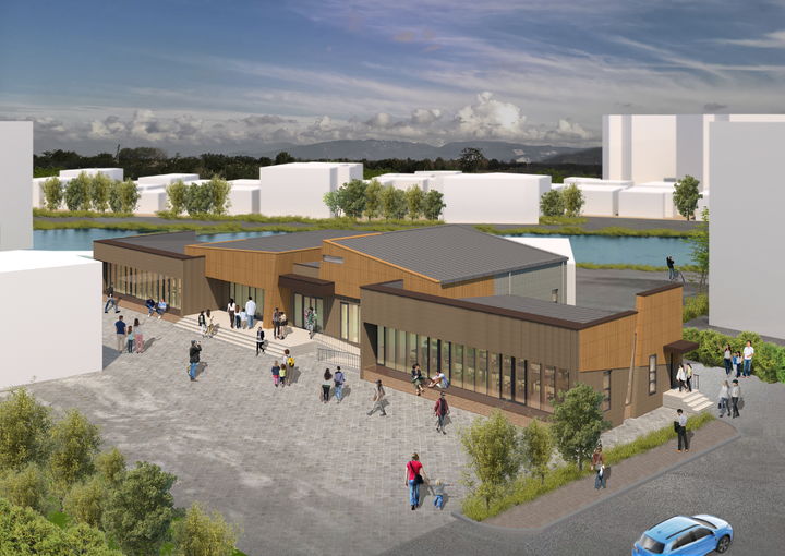 보은군 농촌신활력플러스센터 조감도 *재판매 및 DB 금지