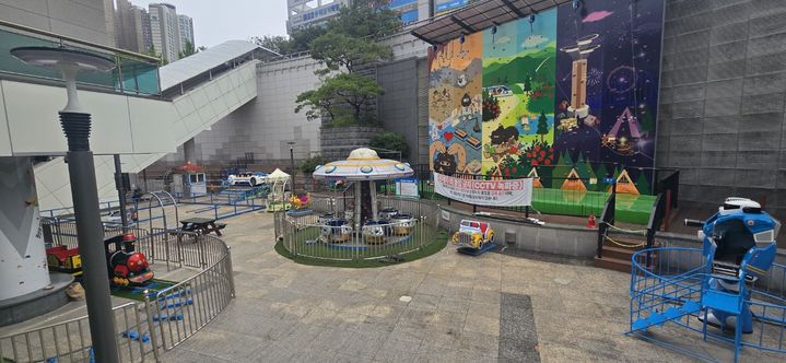 [대구=뉴시스]10월 재개장 예정인 대구도시철도 2호선 용산역 테마파크(사진=대구교통공사) 2025.09.16 photo@newsis.com *재판매 및 DB 금지