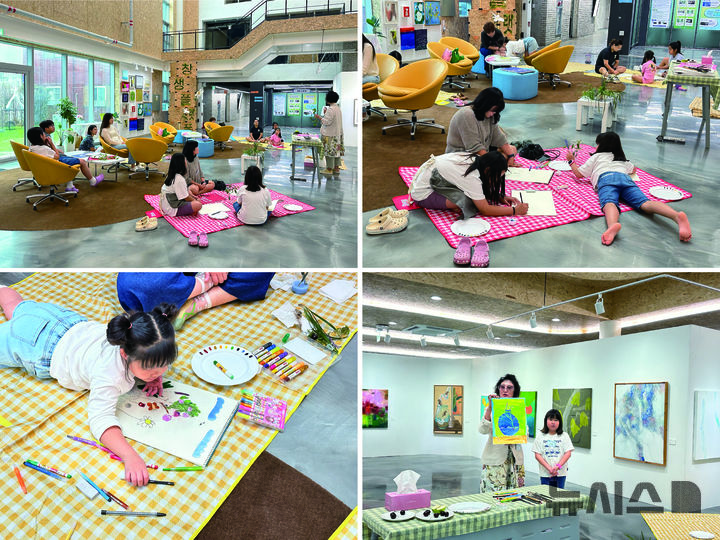 남해 창생플랫폼, 여성현대미술작가회 전시 연계 프로그램 