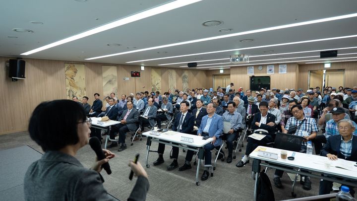 [논산=뉴시스]한국유교문화진흥원은 2025 한국유교문화축전 개막일에 맞춰 대학당과 종학당에서 '2025 국학자료 학술포럼'을 열었다. 2025. 09. 16 photo@newsis.com *재판매 및 DB 금지
