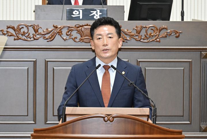 [진주=뉴시스]진주시의회 정용학 의원.(사진=뉴시스 DB).photo@newsis.com *재판매 및 DB 금지