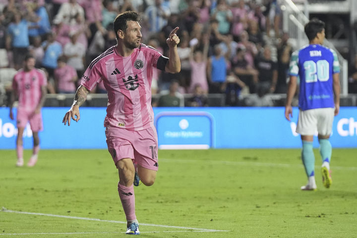 [포트 로더데일=AP/뉴시스] 미국 프로축구 메이저리그사커(MLS) 인터 마이애미의 리오넬 메시. 2025.09.16.