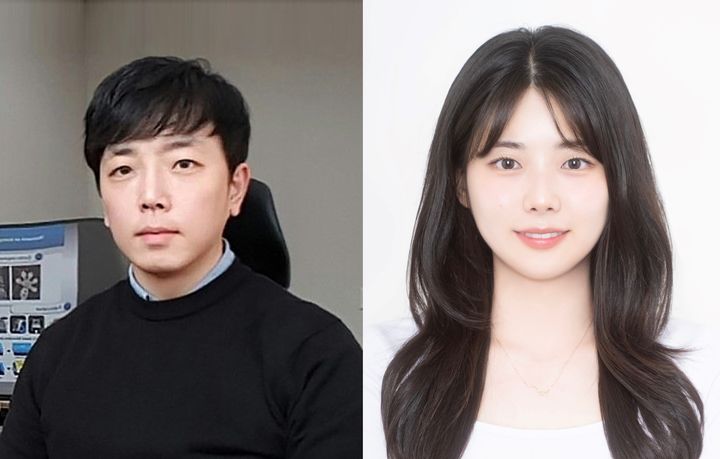 [울산=뉴시스] 구미현 기자 =UNIST 연구진. 사진은 정훈의 교수(좌측)와 김소미 연구원(제1저자, 우측) (사진=UNIST 제공) 2025.09.17. photo@newsis.com *재판매 및 DB 금지