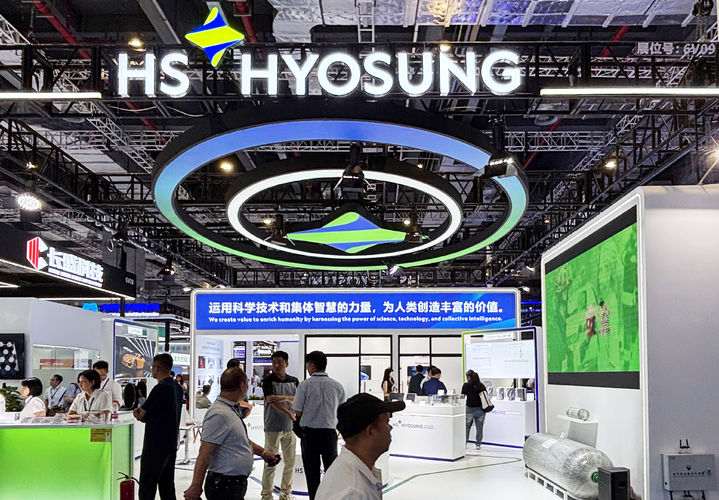 [서울=뉴시스] 17일 HS효성첨단소재는 중국 상하이에서 진행되고 있는 'CCE 2025'에 참가한다고 밝혔다.(사진제공=HS효성첨단소재). 2025.9.17. photo@newsis.com *재판매 및 DB 금지