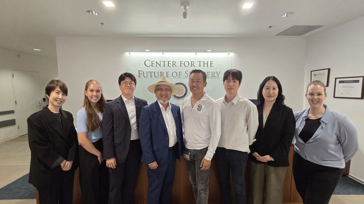 [서울=뉴시스] 수술로봇 플랫폼 기업 로엔서지컬은 미국 UC 샌디에이고와 수술로봇 기술 개발에 대한 공동 연구 계약을 체결했다고 17일 밝혔다. (사진=로엔서지컬 제공) 2025.09.17. photo@newsis.com *재판매 및 DB 금지