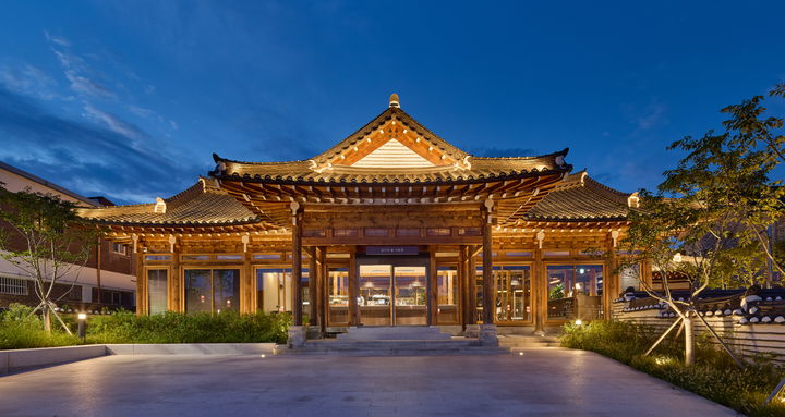 [남원=뉴시스] 남원 한옥호텔 '명지각' 정문 전경. *재판매 및 DB 금지