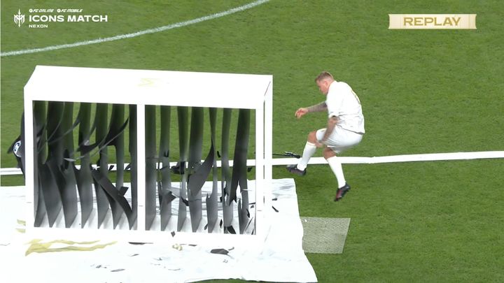 [서울=뉴시스] 넥슨 '2025 아이콘 매치: 창의 귀환, 반격의 시작' 이벤트 경기 장면. SOOP이 세부 프로그램 기획부터 중계, 운영 등 전 과정을 수행했다. (사진=SOOP 제공) *재판매 및 DB 금지