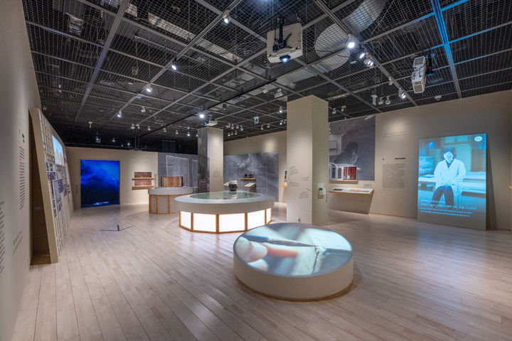 [서울=뉴시스] 17일 국립민속박물관 기획전시실 2에서 열리는 특별전 '다시 만난 하늘: 보물 신·구법천문도 복원기' (사진=국립민속박물관 제공) 2025.09.17. photo@newsis.com  *재판매 및 DB 금지