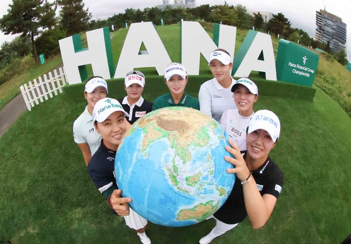 [서울=뉴시스]하나금융그룹 챔피언십 포토콜. (사진=프레인스포츠 제공)