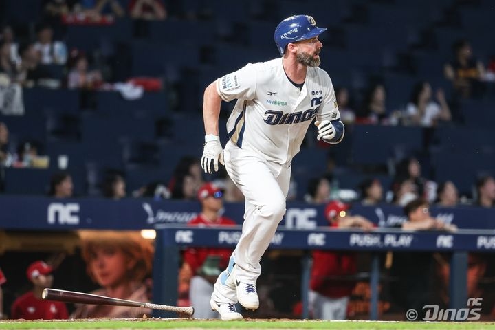 [서울=뉴시스] 프로야구 NC 다이노스의 맷 데이비슨. (사진 = NC 다이노스 제공) *재판매 및 DB 금지