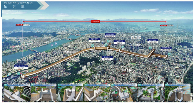 [서울=뉴시스] 강남역 일대 빗물배수터널 노선도. 2025.09.18. (자료=서울시 제공) *재판매 및 DB 금지
