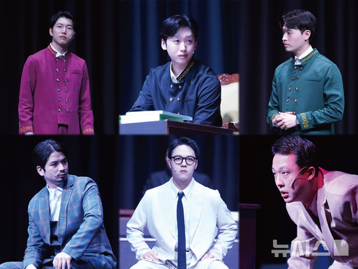  ㈔나주연극협회가 청소년아카데미 특별기획 공연으로 마련한 창작 법정극 '침묵의 고백' 출연 배우들. (사진=나주연극협회 제공) photo@newsis.com *재판매 및 DB 금지