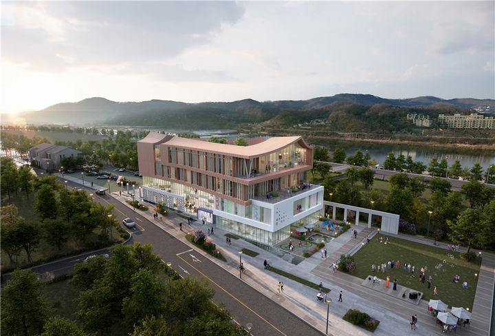 [안동=뉴시스] '은하수랜드·공공산후조리원' 조감도 (사진=안동시 제공) 2025.09.18. photo@newsis.com *재판매 및 DB 금지