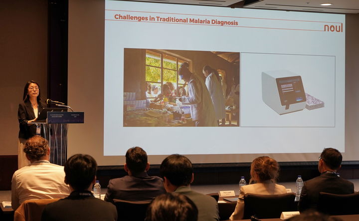 [서울=뉴시스] 노을은 보건복지부와 세계보건기구(WHO)가 공동 주최한 '아시아·태평양 경제협력제(APEC) 보건·경제 고위급 회의 및 2025 세계 바이오 서밋(World Bio Summit)'에서 AI 기반 진단 솔루션을 소개했다고 18일 밝혔다. (사진=노을 제공) 2025.09.18. photo@newsis.com *재판매 및 DB 금지