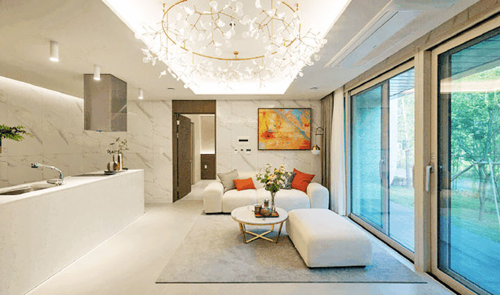 검암역로열파크씨티 게스트하우스 내부. 사진 DK아시아 *재판매 및 DB 금지