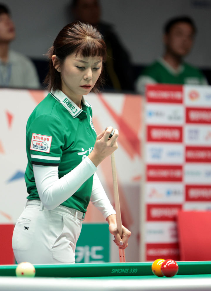 프로당구 하나카드의 에이스 김가영. (사진=PBA 제공). 2025.09.17. *재판매 및 DB 금지
