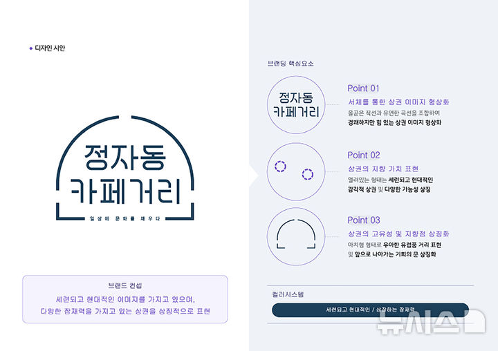 [성남=뉴시스] 경기 성남시 정자동 카페거리 BI 이미지. (사진=성남시 제공) 2025.09.18. photo@newsis.com