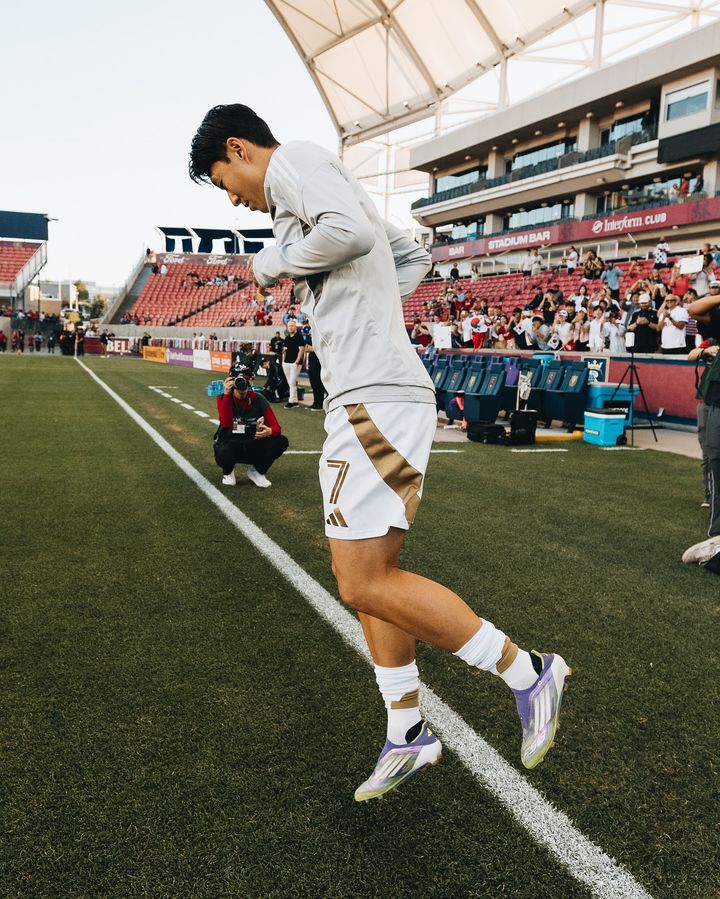 [서울=뉴시스] 미국 프로축구 메이저리그사커(MLS) 로스앤젤레스FC(LAFC) 손흥민. (사진=LAFC SNS 캡처) *재판매 및 DB 금지