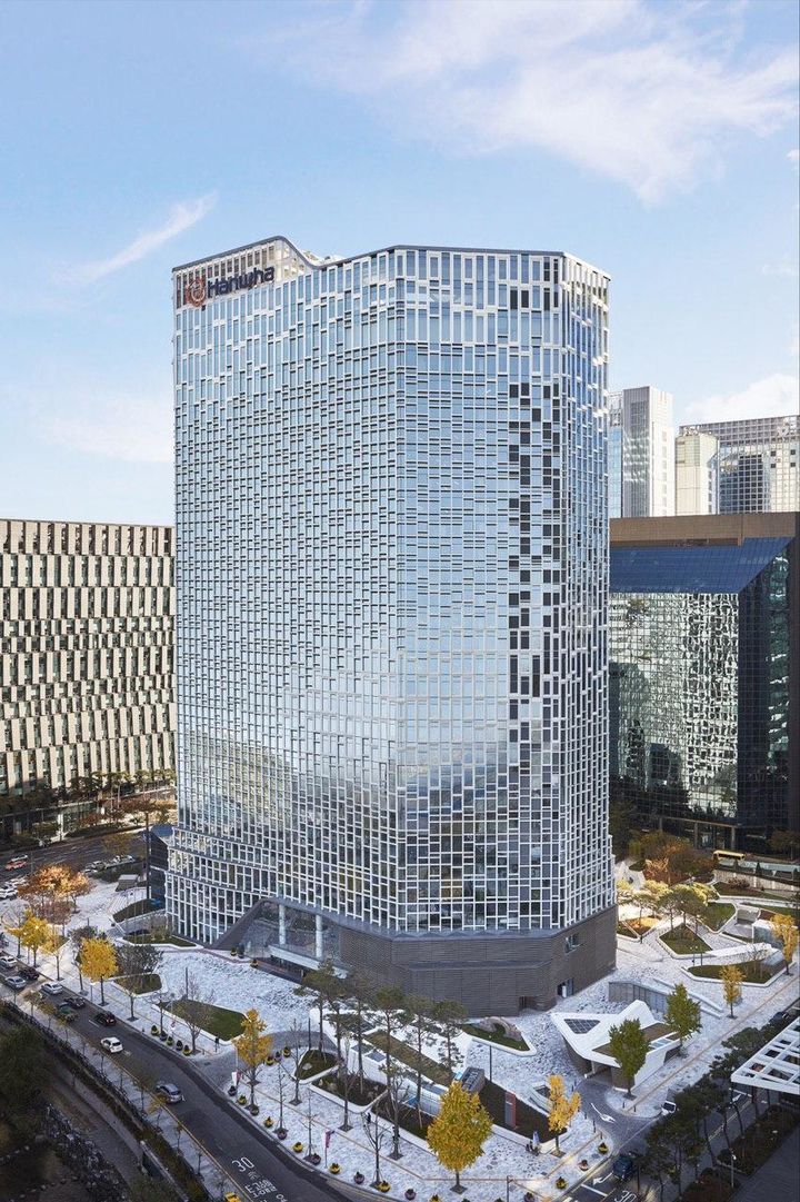 [서울=뉴시스] 한화그룹 본사 사옥 전경.(사진제공=한화그룹). 2025.9.18. photo@newsis.com *재판매 및 DB 금지