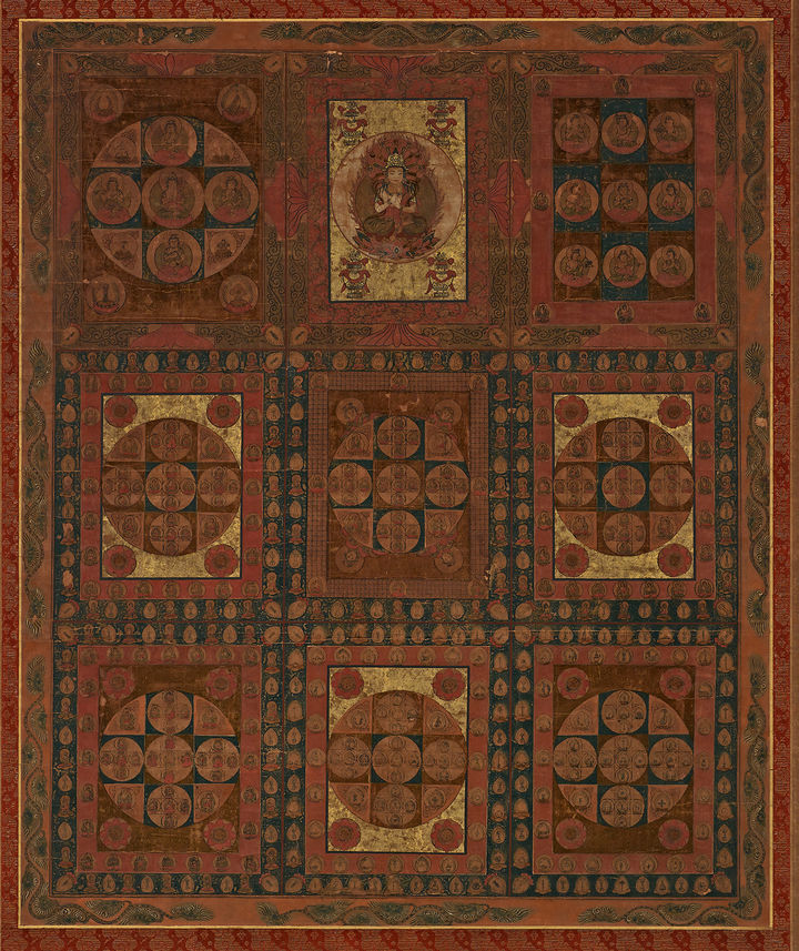 [서울=뉴시스] 금강계만다라 (사진=고판화박물관 제공) 2025.09.18. photo@newsis.com *재판매 및 DB 금지