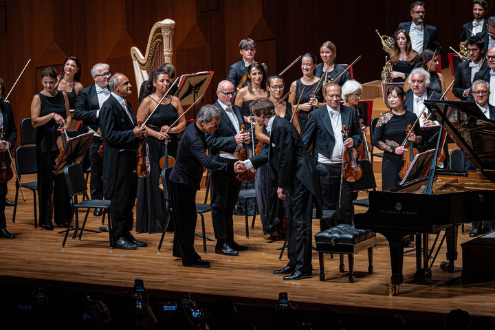 [서울=뉴시스] '정명훈&라 스칼라 필하모닉 with 니콜라이 루간스키' 공연 현장. (사진=마스트미디어 제공 ⓒRowan Lee) 2025.09.19. photo@newsis.com *재판매 및 DB 금지