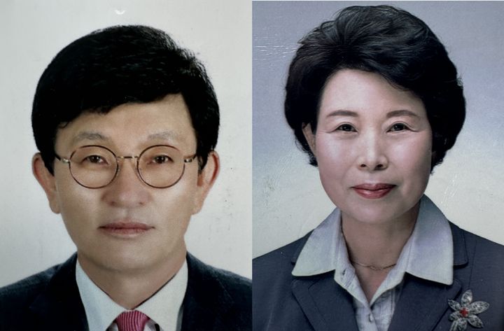 [당진=뉴시스] 제14회 당진시민대상 수상자로 선전된 남준우(왼쪽)씨와 김정곤씨. (사진=당진시 제공) 2025.09.19. photo@newsis.com *재판매 및 DB 금지