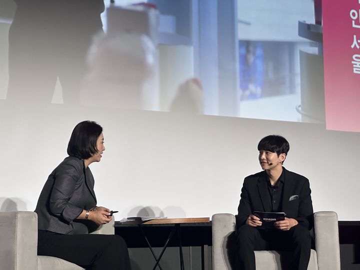 [서울=뉴시스] 전병훈 기자 = 아마존 뷰티 인 서울 2025' 행사에 참석한 김병훈 에이피알 대표. *재판매 및 DB 금지