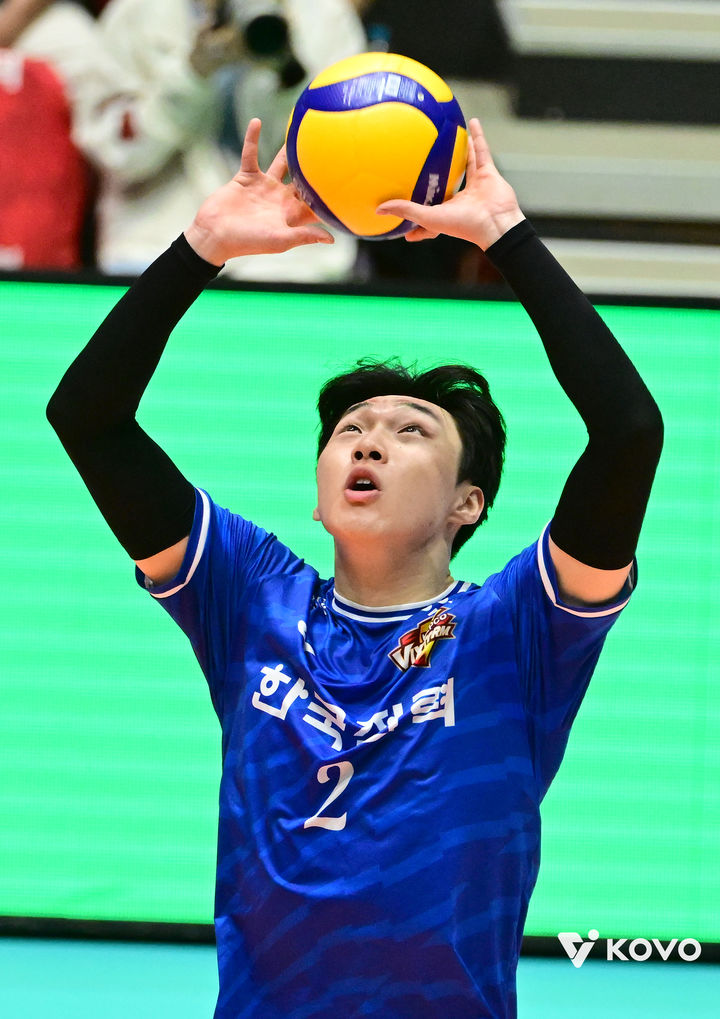 남자배구 한국전력의 세터 김주영. (사진=KOVO 제공). 2025.09.19.&nbsp; *재판매 및 DB 금지