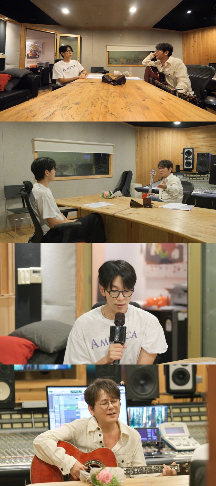 [서울=뉴시스] 21일 오후 9시 방송되는 SBS TV 예능물 '미운 우리 새끼'에서 배우 윤현민과 가요계 레전드 신승훈과의 만남이 공개된다. (사진=SBS TV 예능물 '미운 우리 새끼' 제공) 2025.09.21. photo@newsis.com *재판매 및 DB 금지