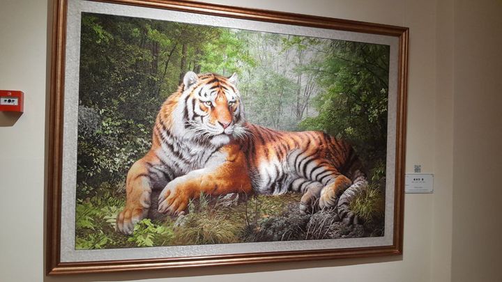 [서울=뉴시스] ‘조선 호랑이’(출처: 모스크바 소식통 제공) 2025.09.22. *재판매 및 DB 금지