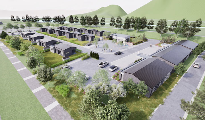 삼척시 원덕읍에 조성된 청년 농촌보금자리 조감도.(사진=삼척시 제공) *재판매 및 DB 금지