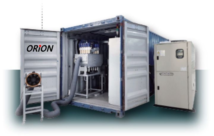 현장형 실시간 비산먼지 처리 설비 이미지. (사진=오리온이엔씨 제공) *재판매 및 DB 금지