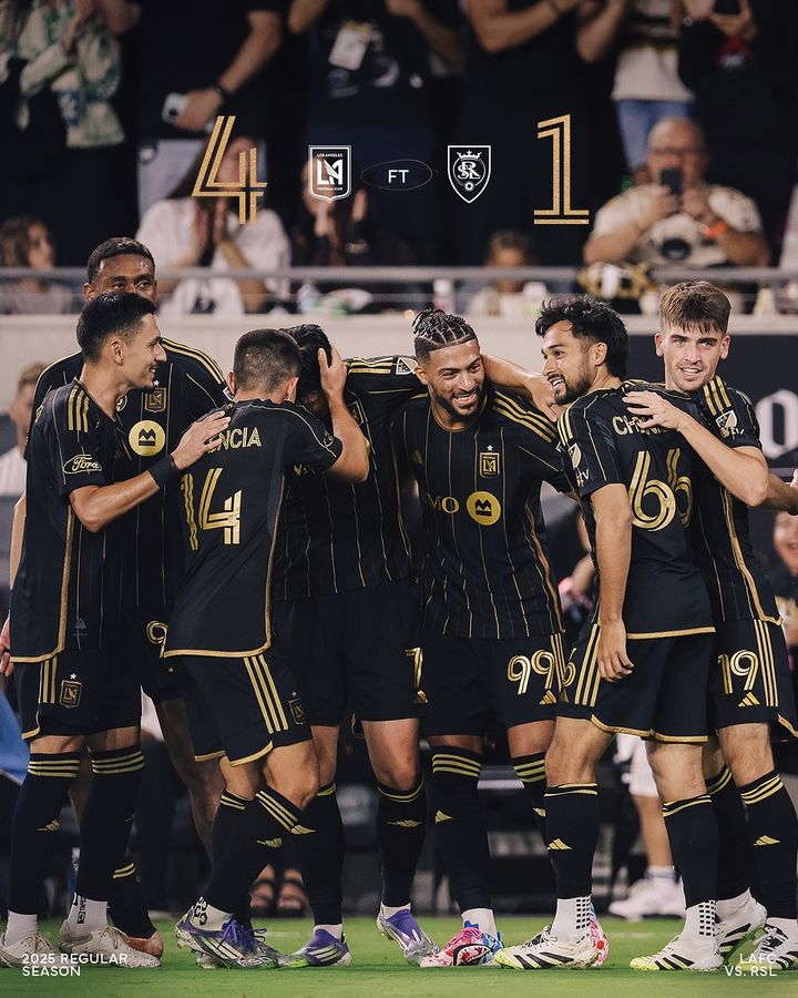 [서울=뉴시스]LAFC, 솔트레이크와 리턴매치서 또 4-1 대승. (사진=LAFC 구단 소셜미디어 캡처) 2025.09.22. photo@newsis.com *재판매 및 DB 금지