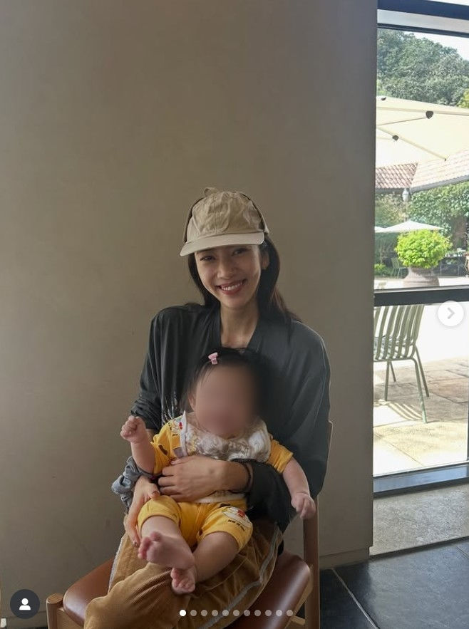 [서울=뉴시스] 배우 겸 가수 손담비가 딸 이해이 양의 일상을 공개했다. (사진=손담비 인스타그램 캡처) 2025.09.22. photo@newsis.com *재판매 및 DB 금지
