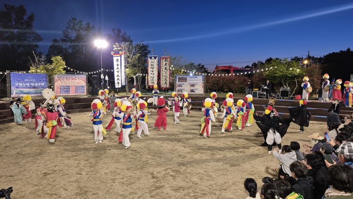 [고창=뉴시스] 국가유산청 공모사업 선정 '고창농악 사계절 굿스테이' 공연. *재판매 및 DB 금지