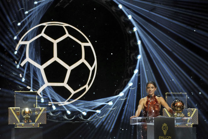 [파리=AP/뉴시스] 스페인 여자 축구 대표팀의 아이타나 본마티. 2025.09.22.