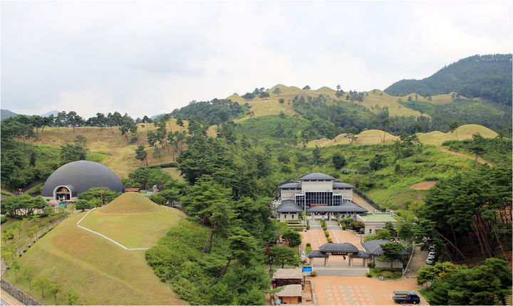 [고령=뉴시스] 대가야 고분군. (사진=고령군 제공) 2025.09.23 photo@newsis.com *재판매 및 DB 금지
